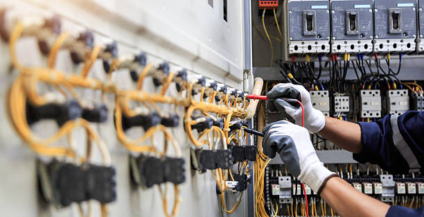 Professional Electrician technician working in Caledonia, MI